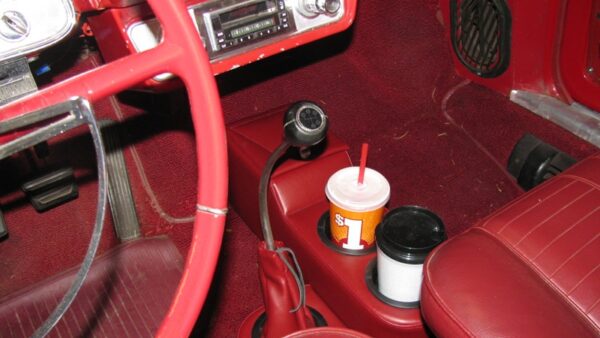 A Chevy Corvair Floor Mounted Console