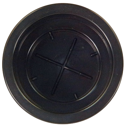 Large - Black Rim (Standard)