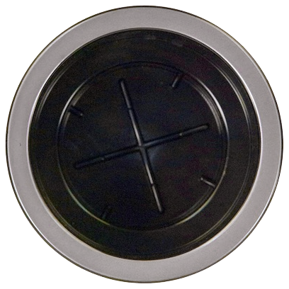 Large - Pewter Rim (+$5.00)