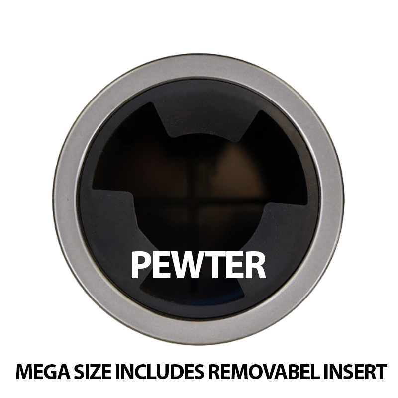 Mega - Pewter Rim (+$12.00)