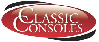 Classic Consoles logo with black accent
