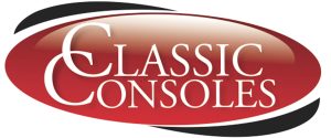 Classic Consoles logo with black accent
